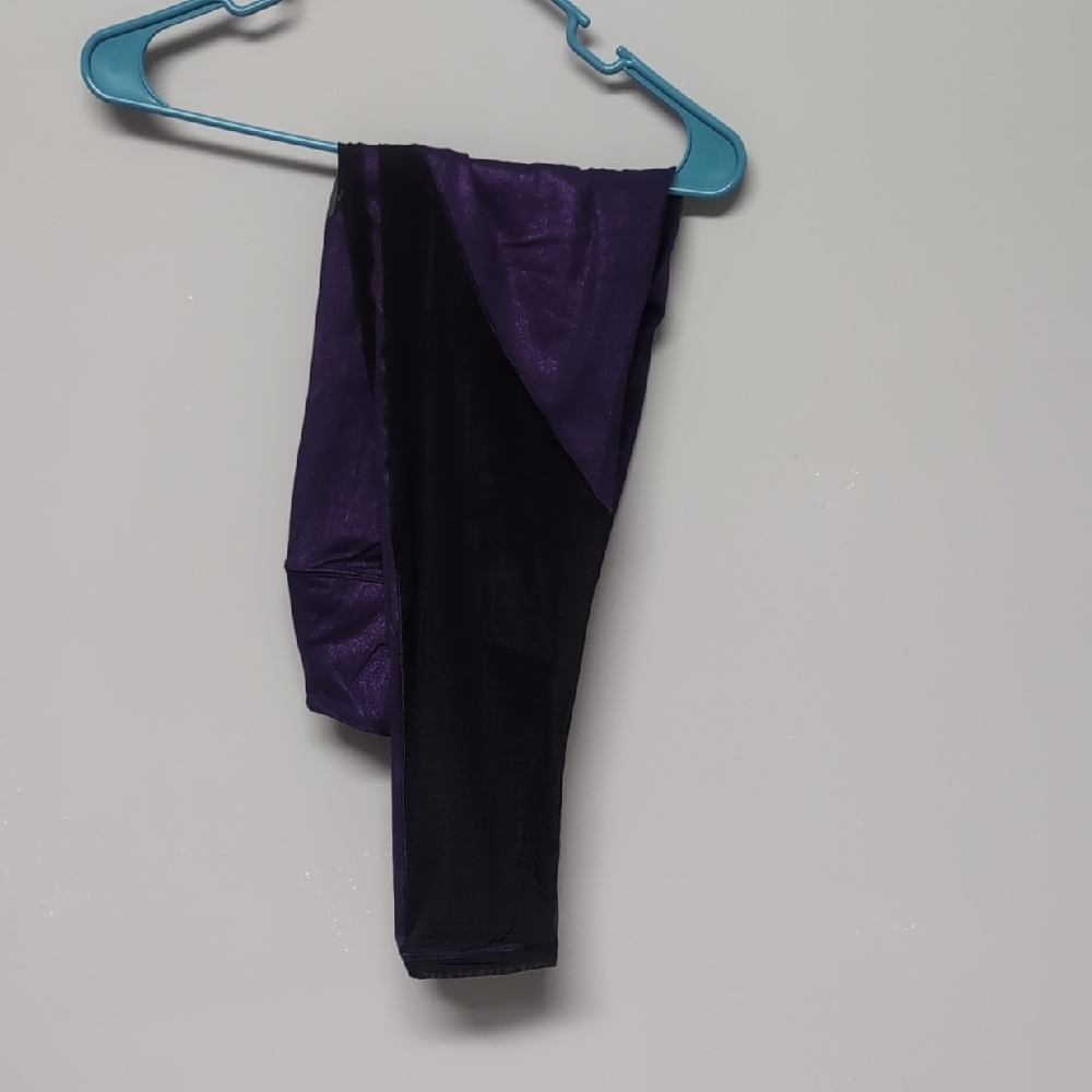 Victoria's Secret Purple and Black Leggings